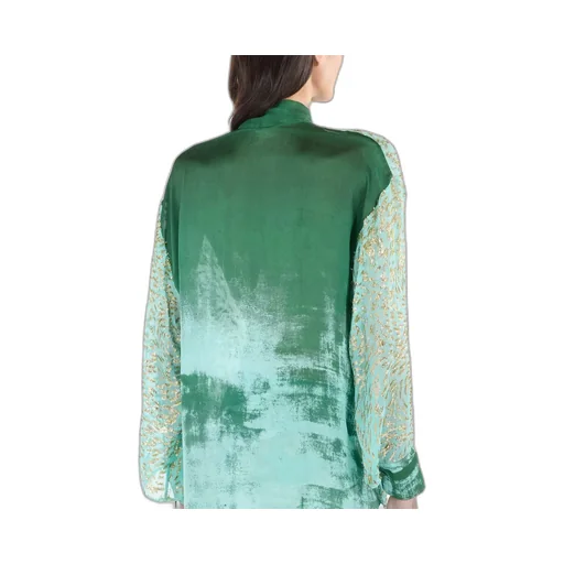 Roberto Cavalli Blouse With Radiant Design