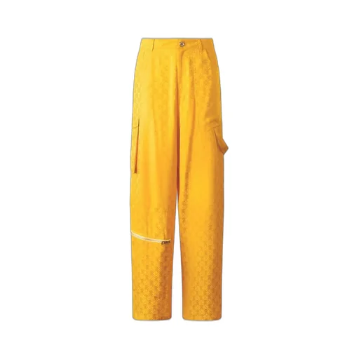 Roberto Cavalli Mirror Snake Monogram Trousers