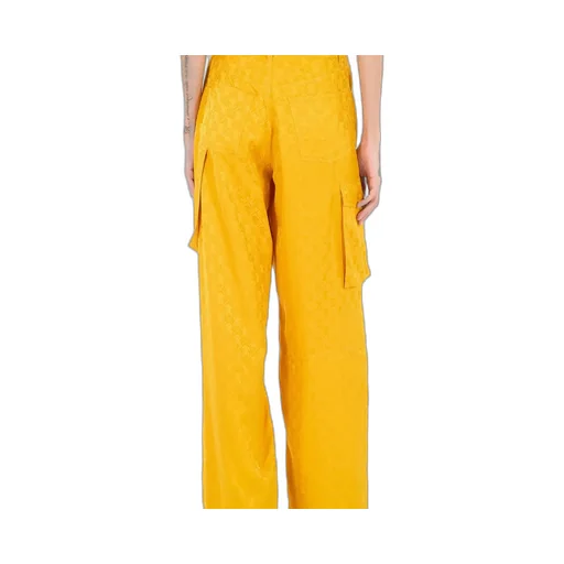 Roberto Cavalli Mirror Snake Monogram Trousers