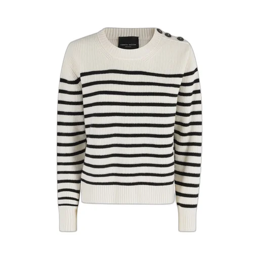 Roberto Collina Striped Button-Detail Knitwear