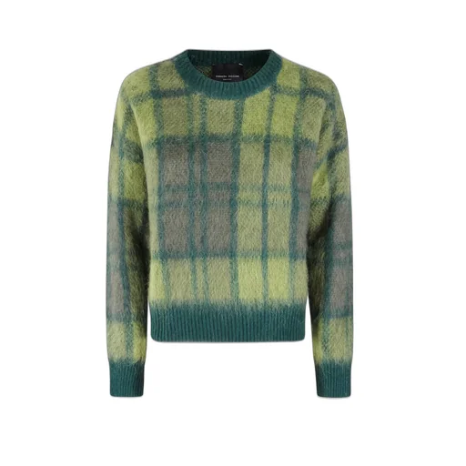 Roberto Collina Check Merino Knitwear