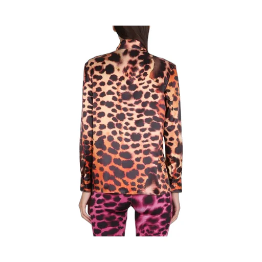 Roberto Cavalli Wild Patterned Top
