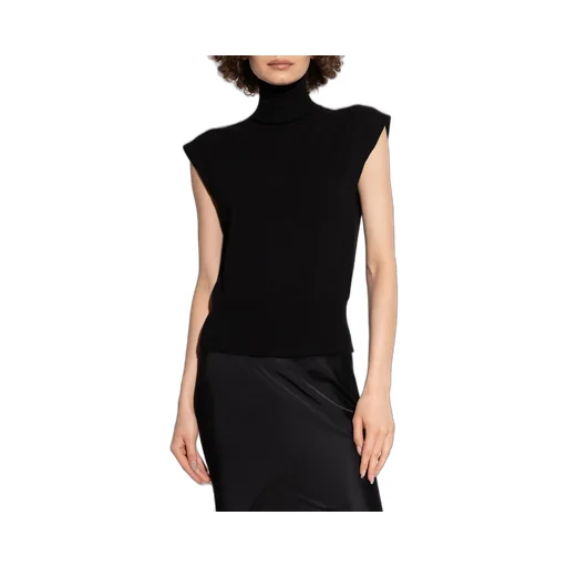 Rick Owens Turtleneck Sleeveless Top