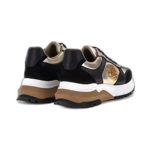 Roberto Cavalli Logo Lace-Up Sneakers