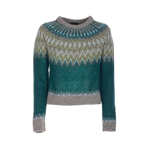 Roberto Collina Chevron Crewneck Knitwear