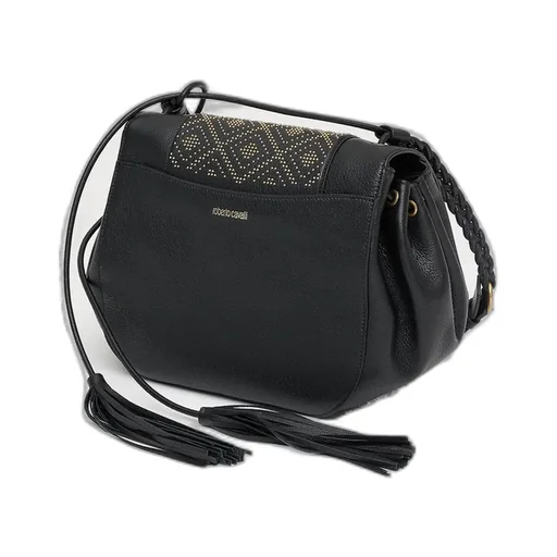 Roberto Cavalli Studded Medium Shoulder Bag
