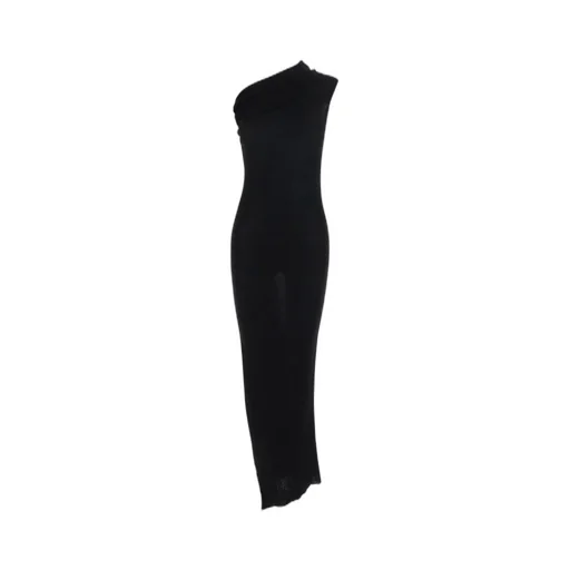 Rick Owens Athena One-Shoulder Midi Dress