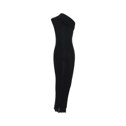 Rick Owens Athena One-Shoulder Midi Dress