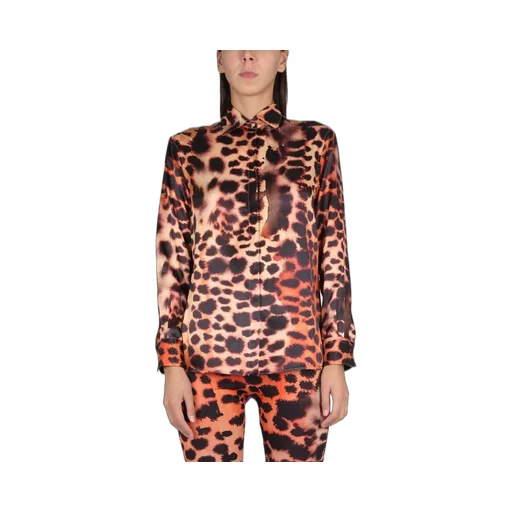 Roberto Cavalli Wild Patterned Top