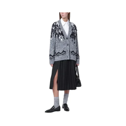 Roberto Collina Sequin Patterned Knitwear