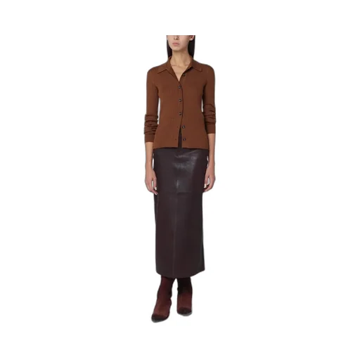 Roberto Collina Ribbed Button-Up Knitwear