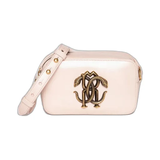 Roberto Cavalli Logo Plaque Small Shoulder Bag