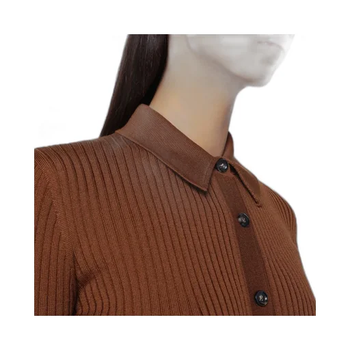 Roberto Collina Ribbed Button-Up Knitwear