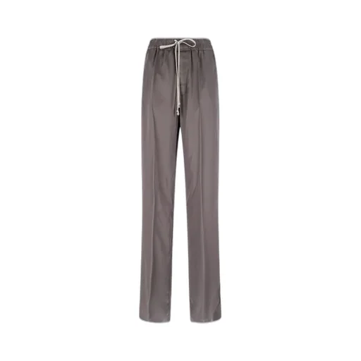 Rick Owens Drawstring Wide-Leg Trousers
