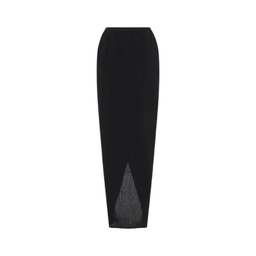 Rick Owens Slit Detailed Pencil Skirt