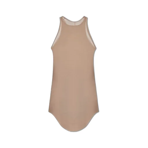 Rick Owens Sleevelss Ribbed Tank Top