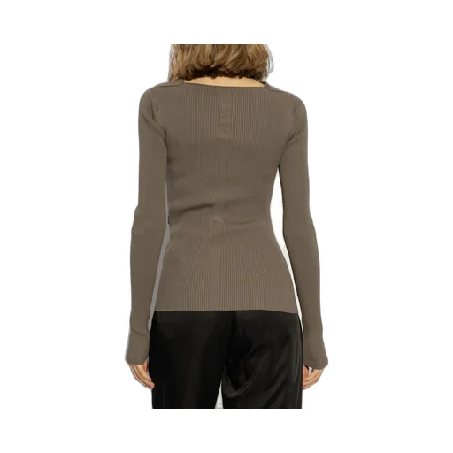 Rick Owens Babel Ribbed Top
