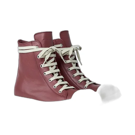 Rick Owens High-Top Lace-Up Sneakers