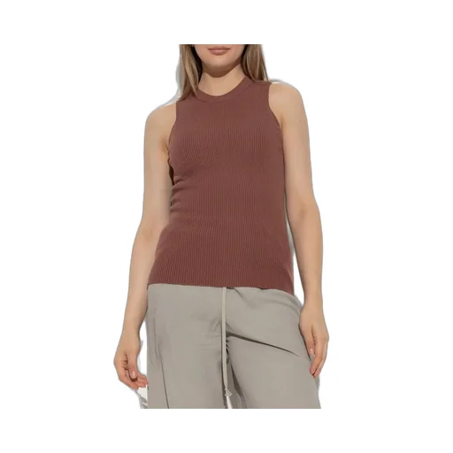Rick Owens Sleeveless Knitted Top