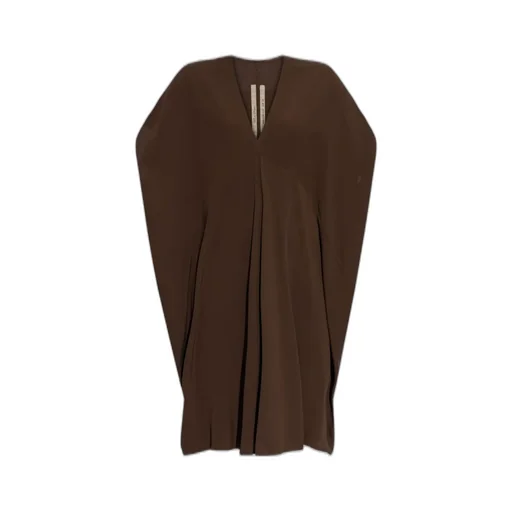 Rick Owens Tommykite V-Neck Dress