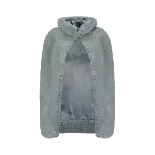 Rick Owens Fur Hooded Coat