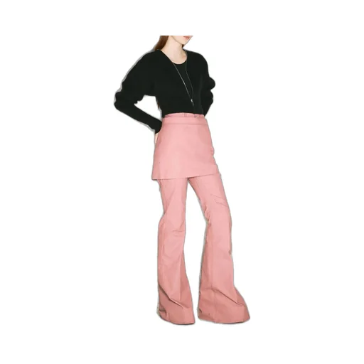 Rick Owens Coated Mini Skirt