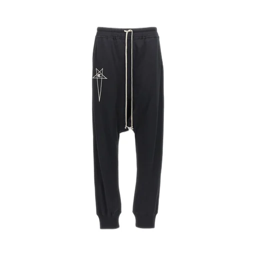 Rick Owens X Champion Logo Embroidered Drawstring Pants