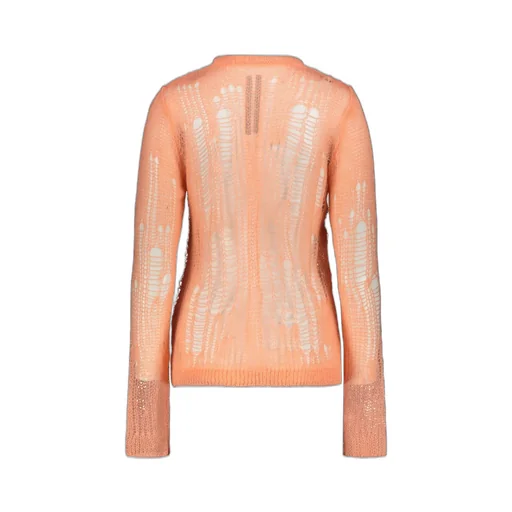 Rick Owens Open-Knit Distressed Top