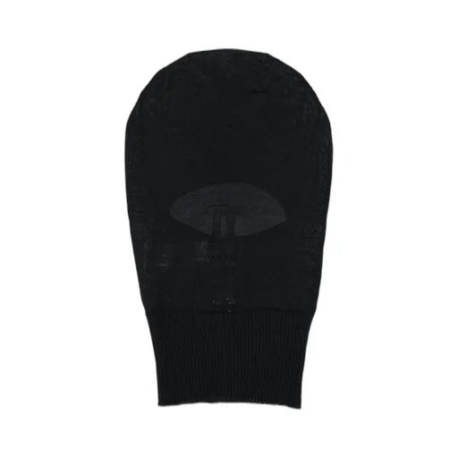 Rick Owens Cut Out Detailed Knitted Balaclava