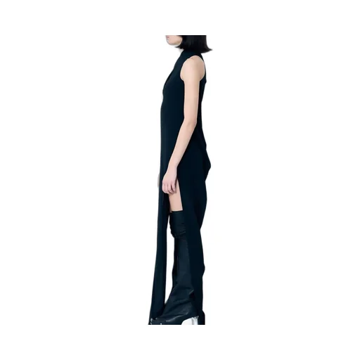 Rick Owens One-Shoulder Athena Arrowhead Dress