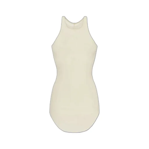 Rick Owens Hollywood Basic Ribbed Crewneck Tank Top