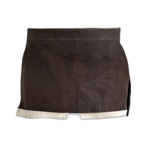 Rick Owens High Waist Mini Skirt