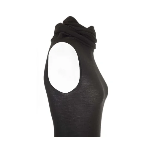 Rick Owens Asymmetric Neck Twist-Detail Vest