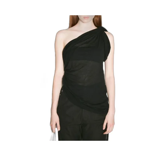 Rick Owens One-Shoulder T-Shirt