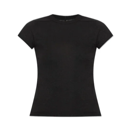 Rick Owens Crewneck Cropped T-Shirt