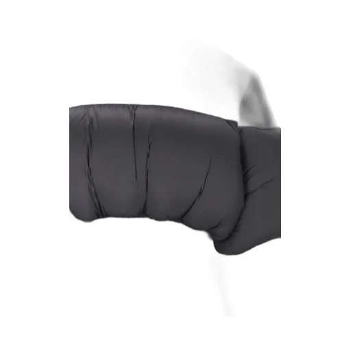 Rick Owens Panelled Padded-Sleeve Ribbed Jacket