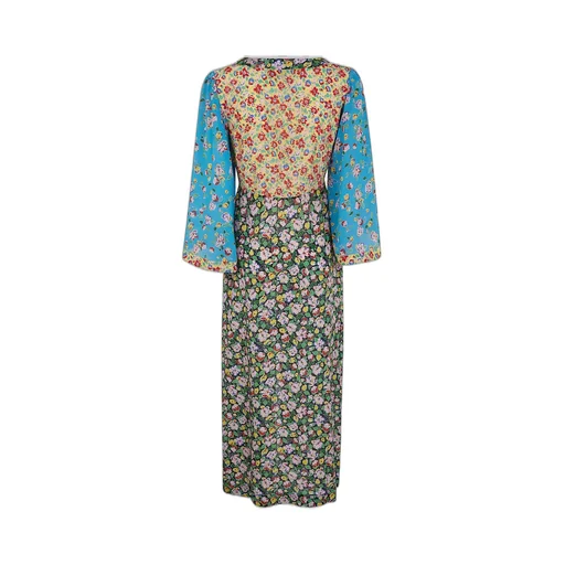 Rixo V-Neck Floral Printed Dress