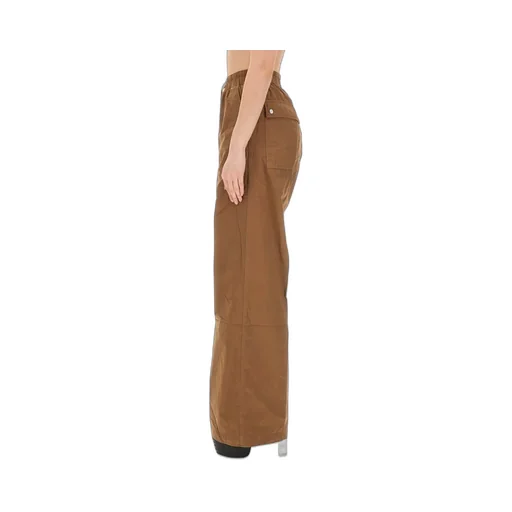 Rick Owens Drkshdw Gabardine Straight-Leg Drawstring Trousers