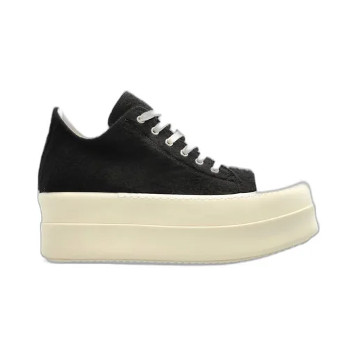Rick Owens Drkshdw Round Toe Lace-Up Sneakers