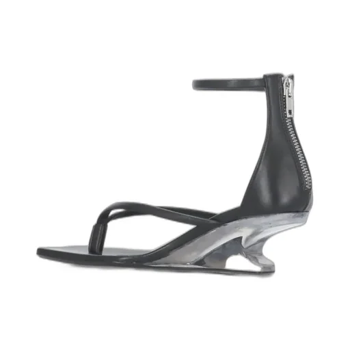 Rick Owens Open Toe Straped Sandals
