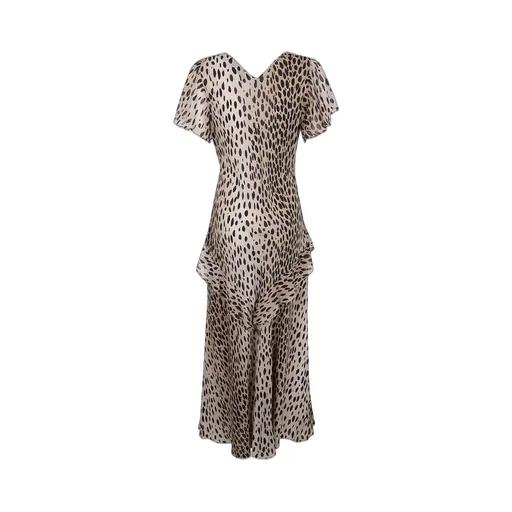 Rixo Evie Ruffled Maxi Dress