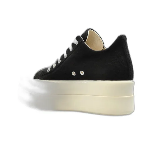 Rick Owens Drkshdw Round Toe Lace-Up Sneakers