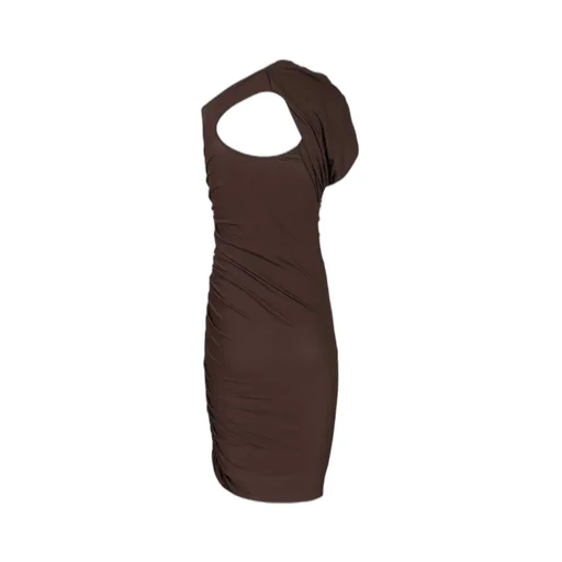 Rick Owens Lilies Amira Gathered Short Dress