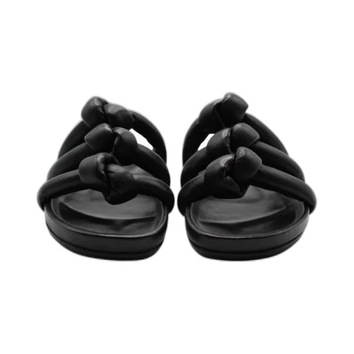 Rick Owens Fogachine Knotted Slip-On Sandals
