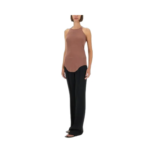 Rick Owens Lilies Sleeveless Ribbed Top