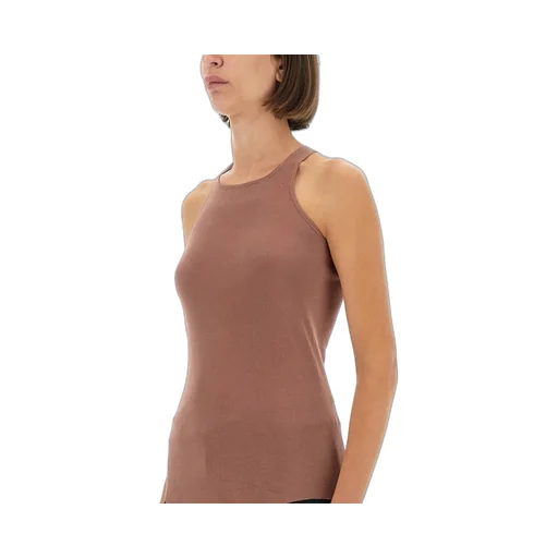 Rick Owens Lilies Sleeveless Ribbed Top