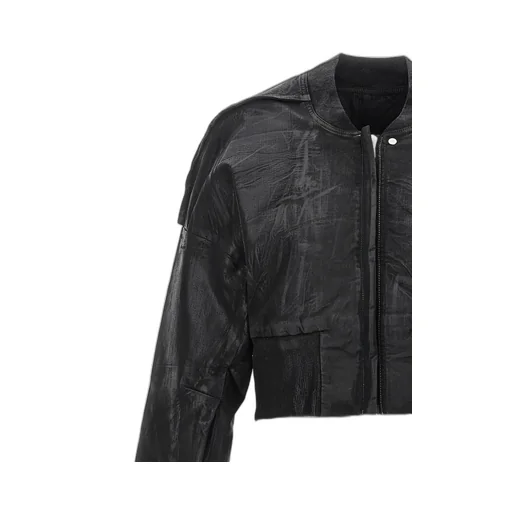 Rick Owens Drkshdw Cropped Zipped Bomber Jacket