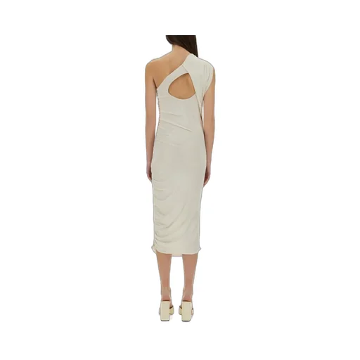 Rick Owens Lilies One-Shoulder Midi Dress