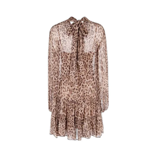 Rixo Animal Printed Anaya Dress