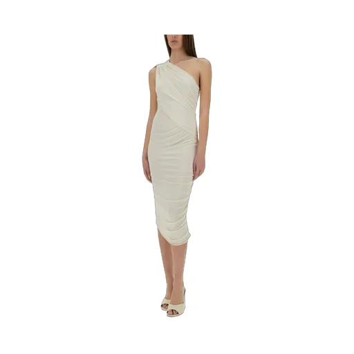 Rick Owens Lilies One-Shoulder Midi Dress